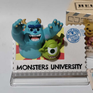 Sulley-and-Mike-Monster-University,-DIsney-Retro-Stamp-Collection-Blind-Box-Original-Miniso-3
